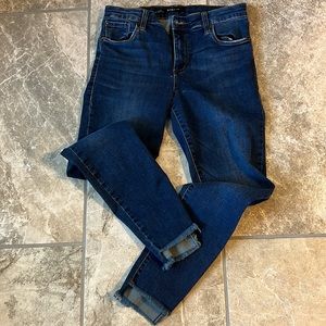 STS Blue  Ellie High Rise Ankle Frayed hem Denim Jeans Size 28